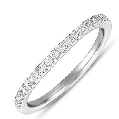 Matching Diamond Curved Band - EN7334-BWG