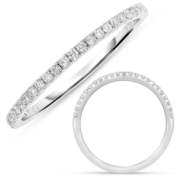 White Gold  Wedding Band - EN7340-BWG