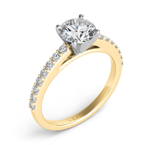 Yellow Gold Engagement Ring - EN7344YG