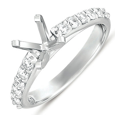 Platinum Engagement Ring - EN7345-PL