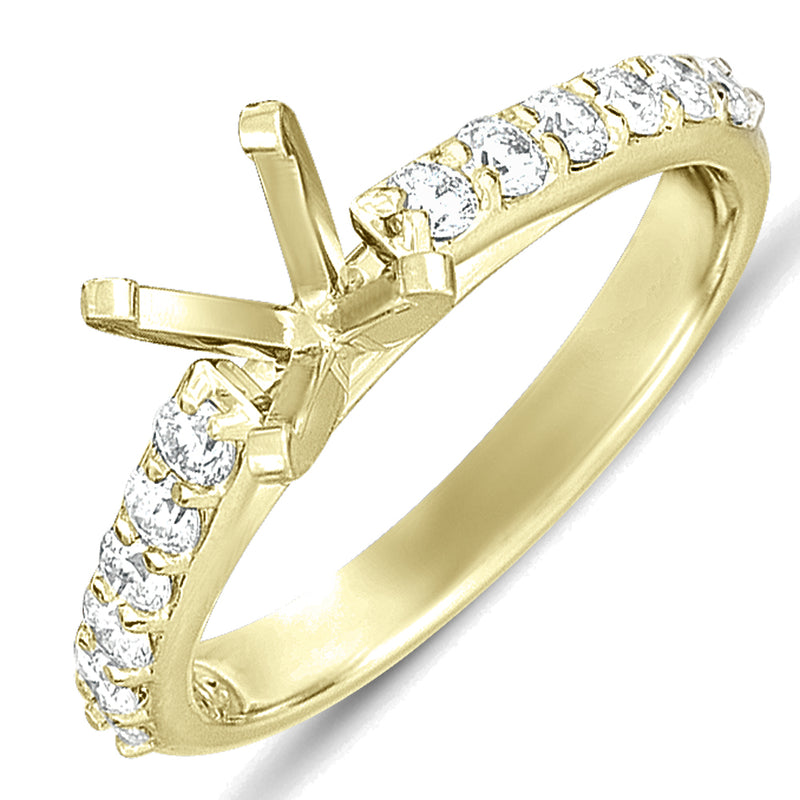 Yellow Gold Engagement Ring - EN7345YG