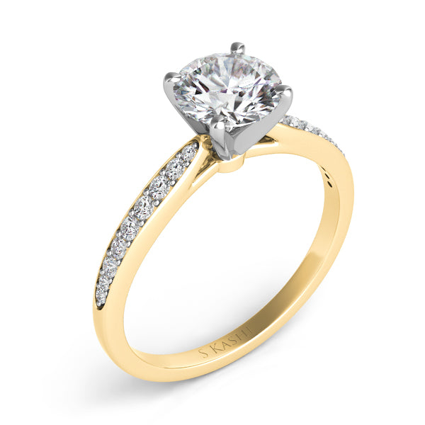 Yellow Gold Engagement Ring - EN7347YG