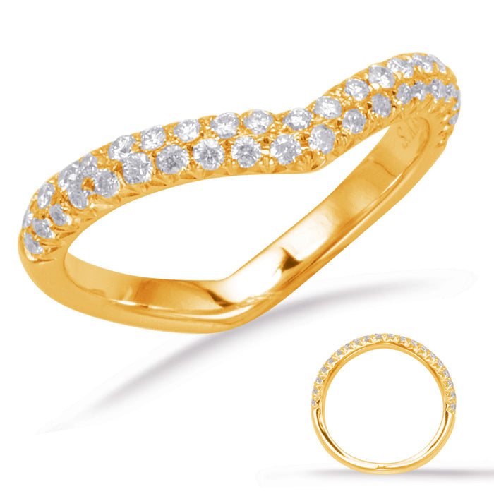 Yellow Gold Matching Band - EN7356-BYG