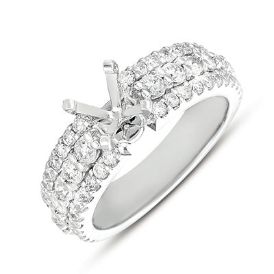 Platinum Engagement Ring - EN7362-PL