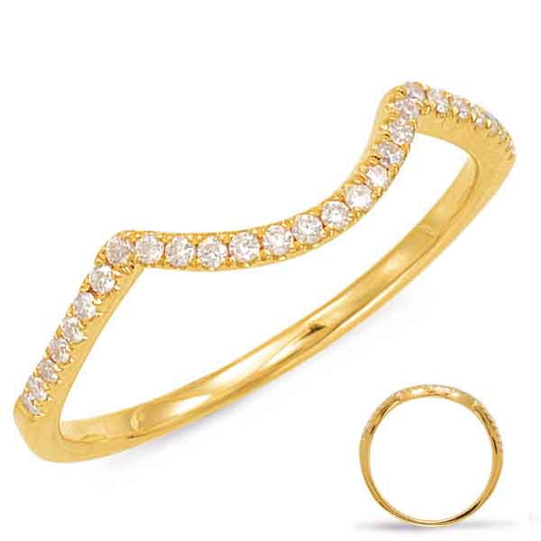 Yellow Gold Matching Band - EN7368-B10YG