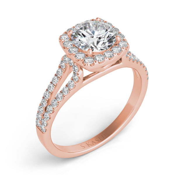 Rose Gold Engagement Ring - EN7369-2RG