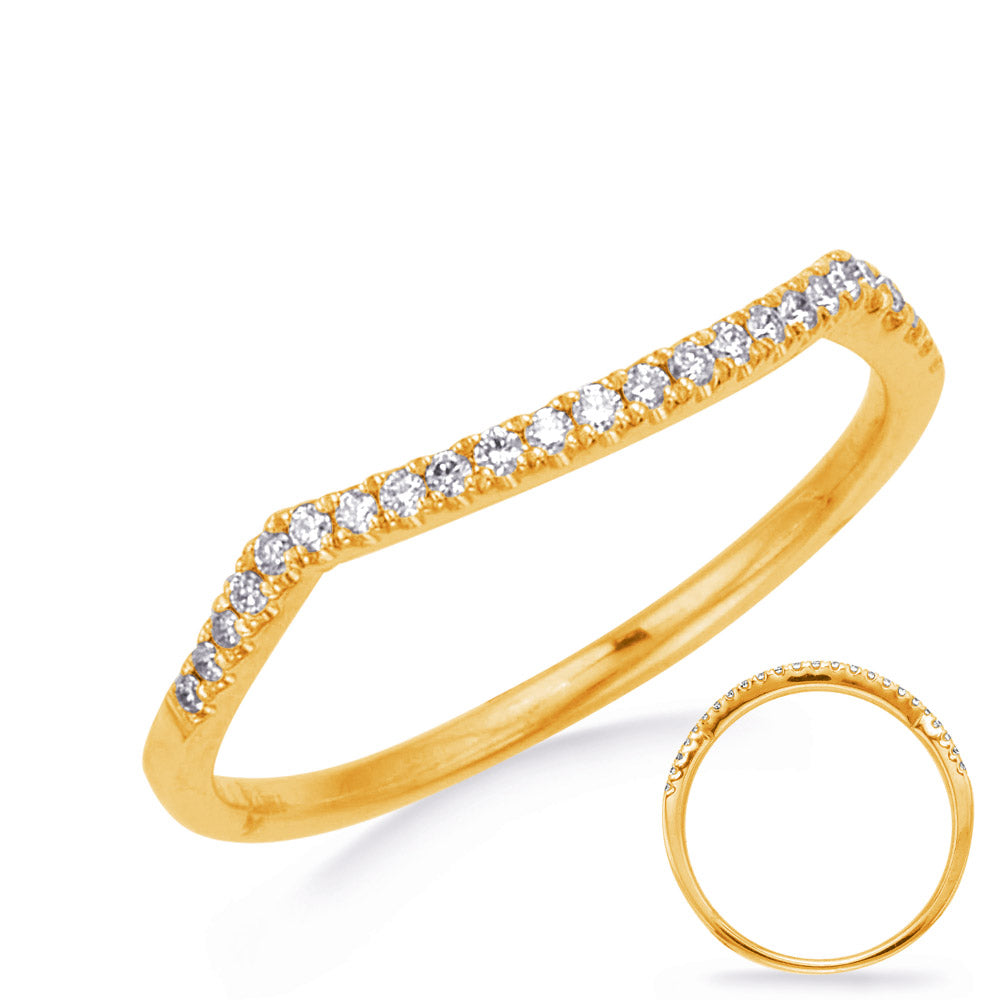 Yellow Gold Matching Band - EN7373-BYG