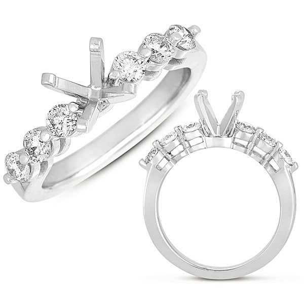 White Gold Engagement Ring - EN7375WG