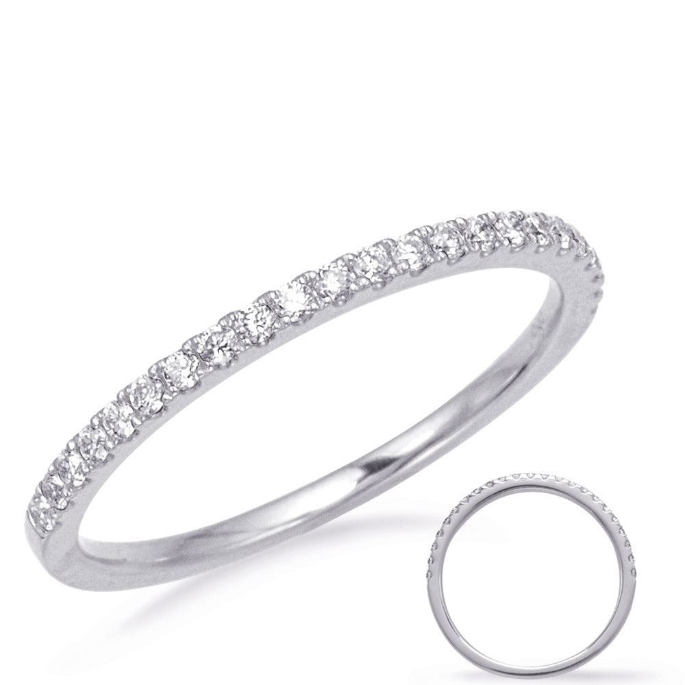 White Gold Matching Band - EN7381-BWG