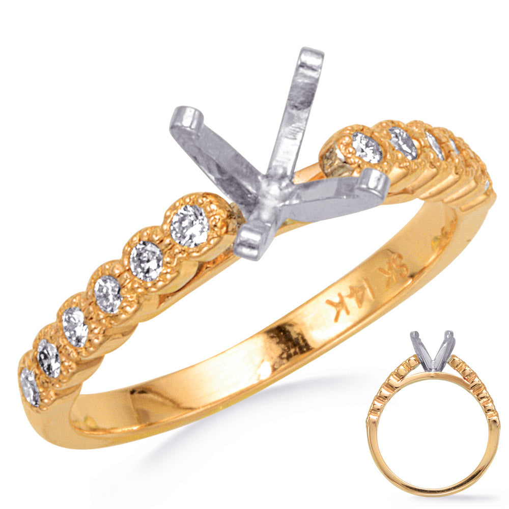 Yellow Gold Engagement Ring - EN7382YG