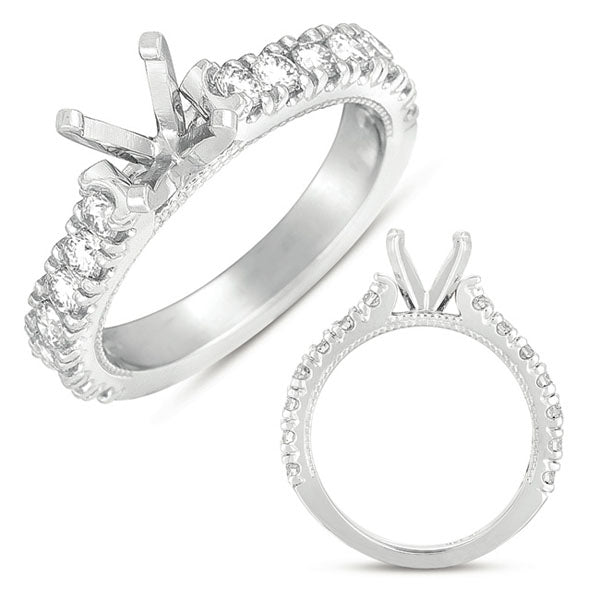 White Gold Engagement Ring - EN7388WG