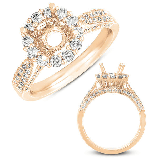 Rose Gold Engagement Ring - EN7397RG