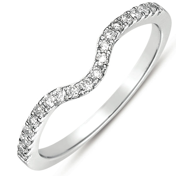 White Gold Matching Band - EN7413-BWG