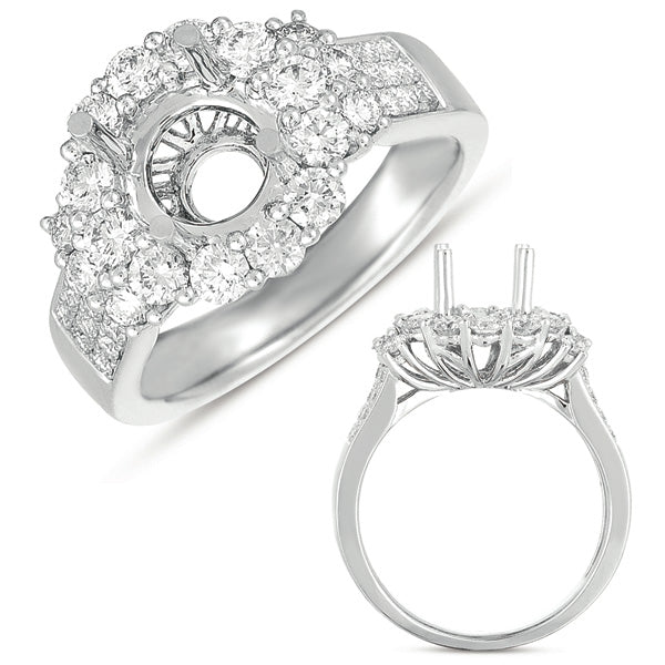 White Gold Engagement Ring - EN7414-1WG