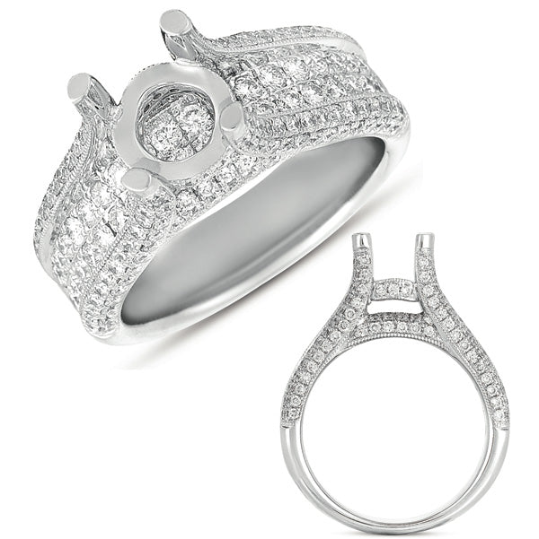 White Gold Engagement Ring - EN7418WG