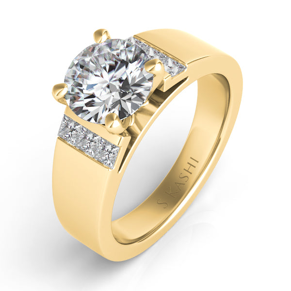 Yellow Gold Engagement Ring - EN7422YG