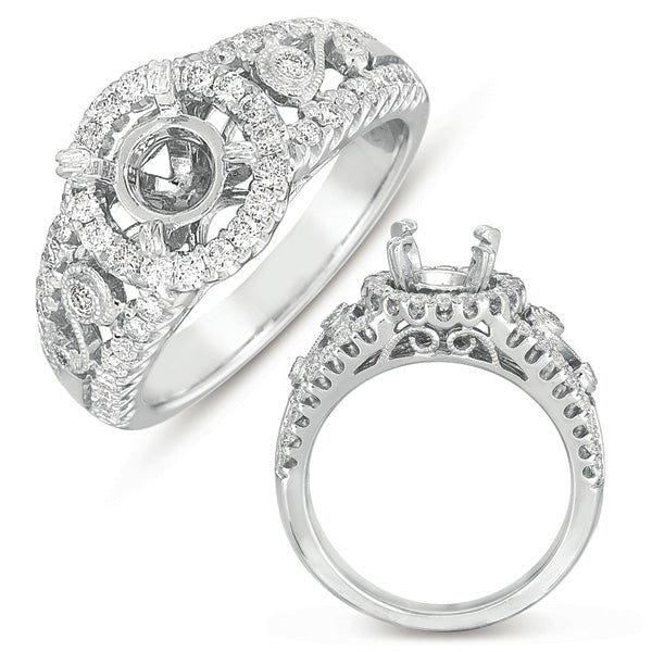 White Gold Engagement Ring - EN7425WG