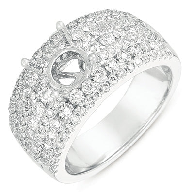 White Gold Engagement Ring - EN7427WG