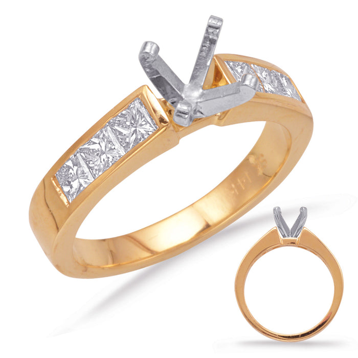 Rose Gold Engagement Ring - EN7430RG