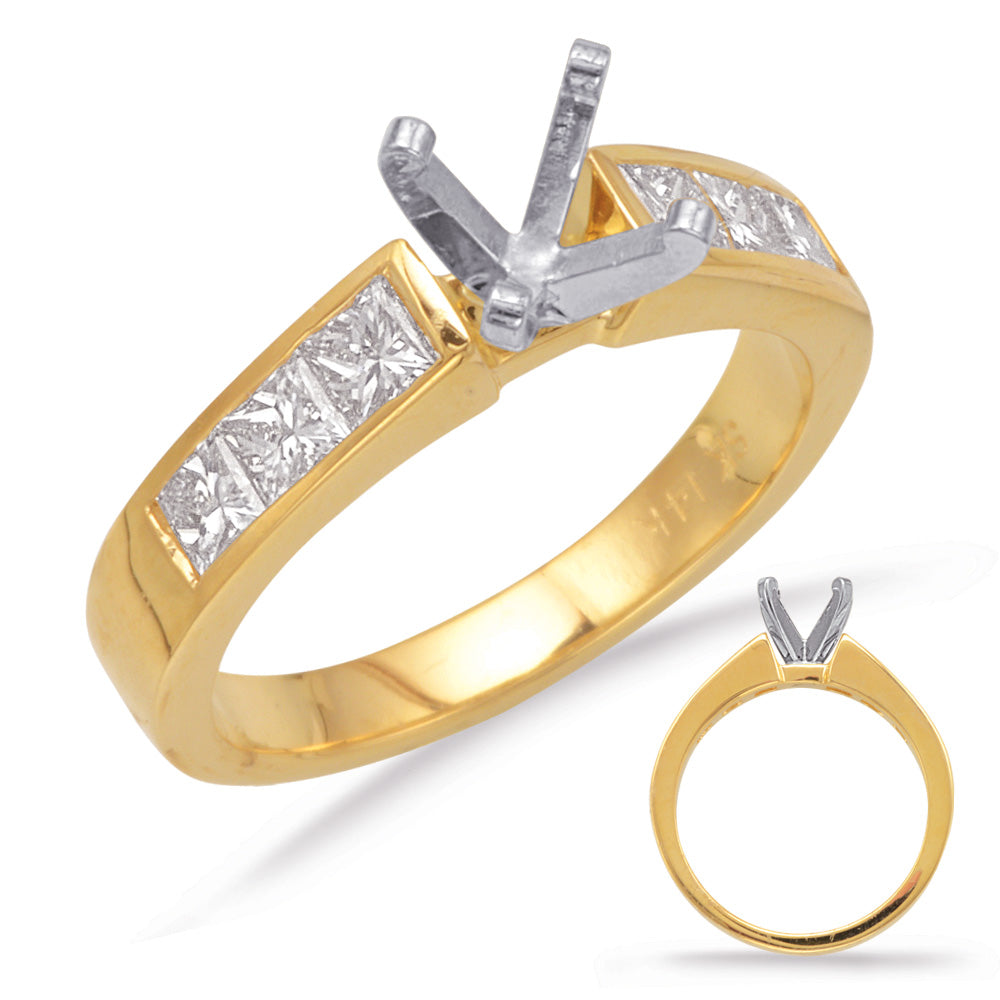 Yellow Gold Engagement Ring - EN7430YG