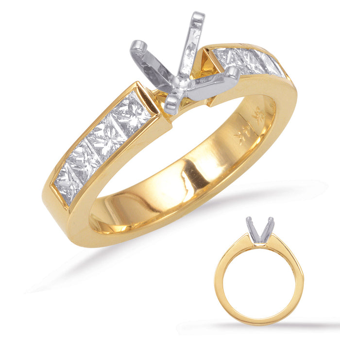 Yellow Gold Engagement Ring - EN7431YG