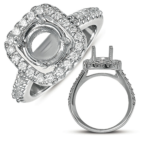 White Gold Engagement Ring - EN7434-15WG