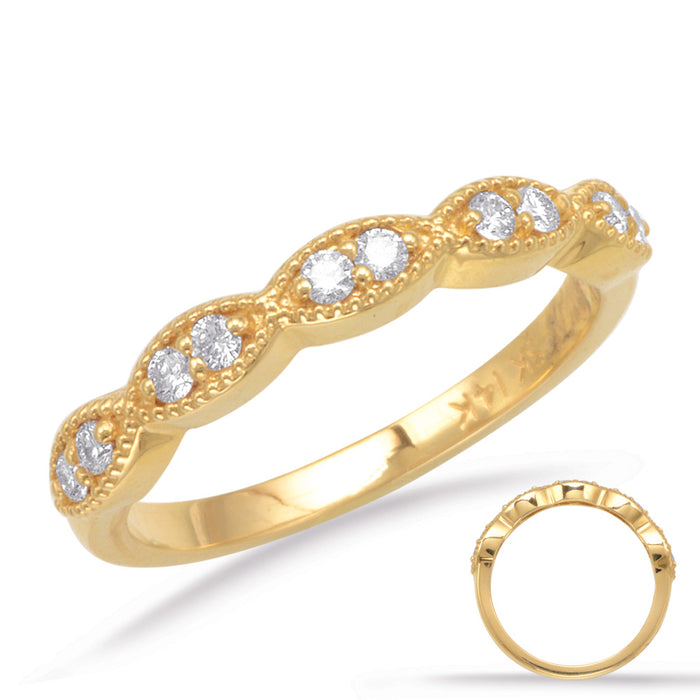 Yellow Gold Matching Band - EN7437-BYG