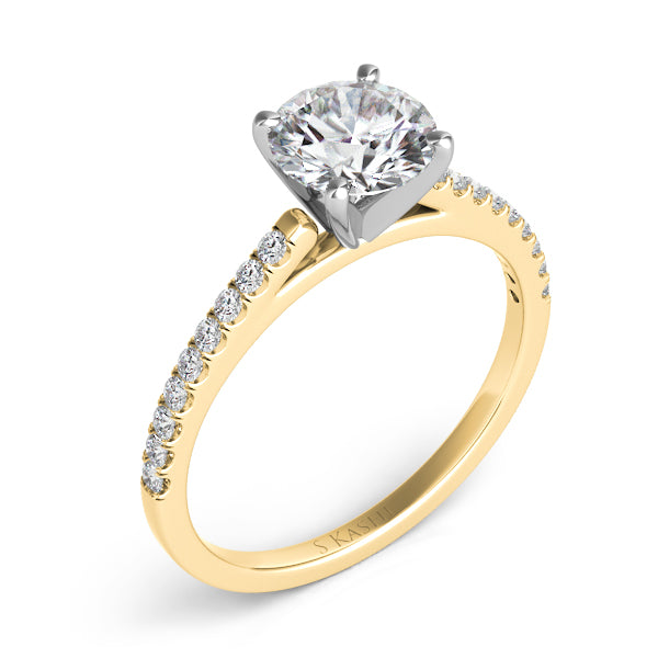 Yellow Gold Engagement Ring - EN7442YG