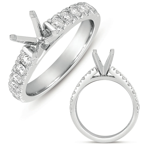 Platinum Engagement Ring - EN7444-PL