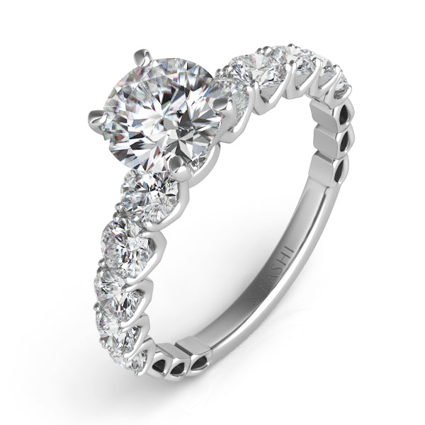 Platinum Engagement Ring - EN7463-PL