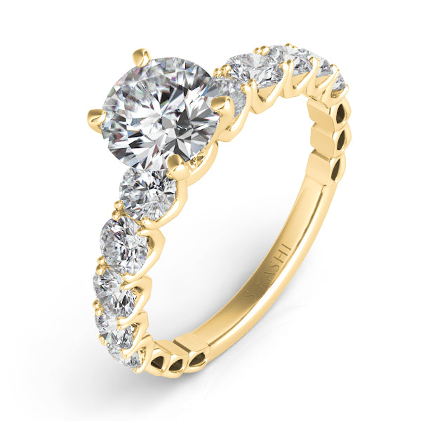 Yellow Gold Engagement Ring - EN7463YG