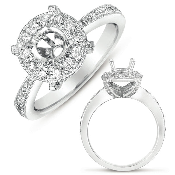 White Gold Engagement Ring - EN7466WG