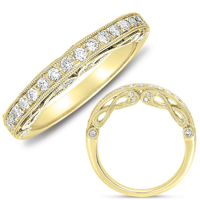 Yellow Gold Matching Band - EN7467-BYG