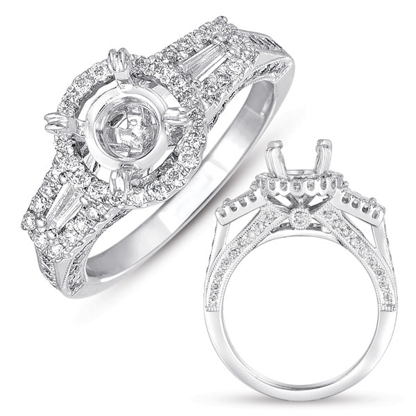 White Gold Engagement Ring - EN7468WG