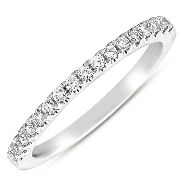 White Gold Matching Band - EN7475-BWG