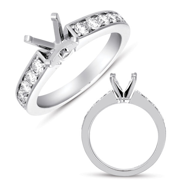 Platinum Engagement Ring - EN7480-PL