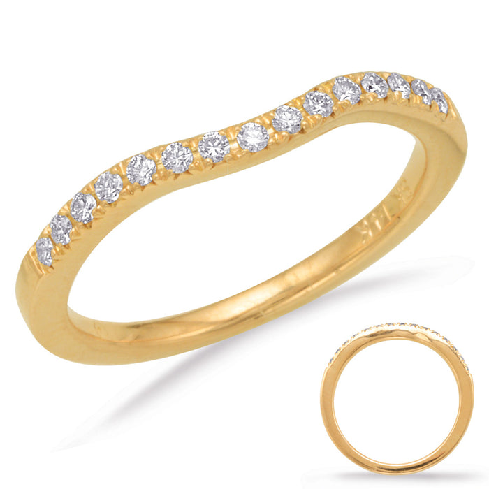 Yellow Gold Matching Band - EN7488-BYG