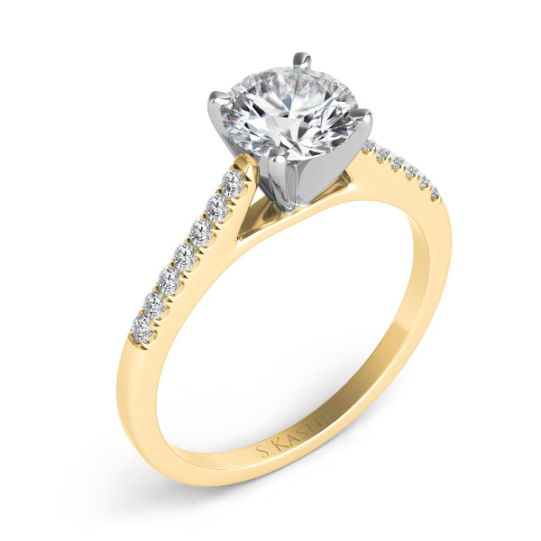 Yellow Gold Engagement Ring - EN7488YG