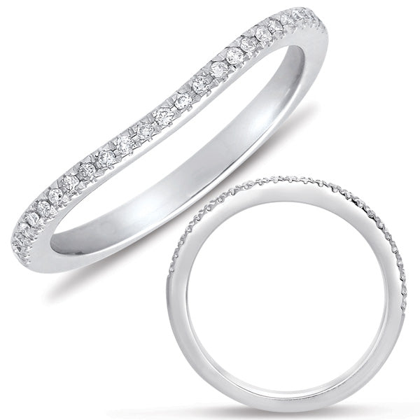 White Gold Matching Band - EN7492-BWG