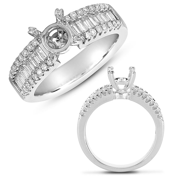 Platinum Engagement Ring - EN7523-PL