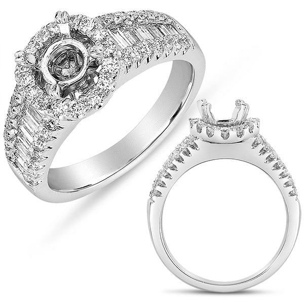 White Gold Engagement Ring - EN7534WG