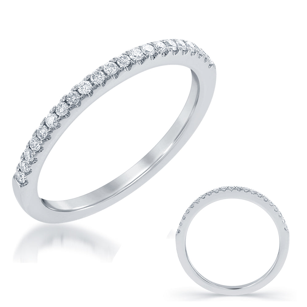 White Gold Matching Band - EN7542-B10WG