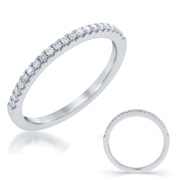 White Gold Matching Band - EN7542-B50WG