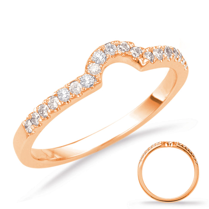 Rose Gold Matching Band - EN7543-B6X4MRG