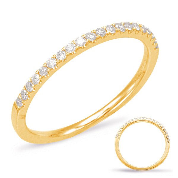 Yellow Gold Matching Band - EN7548-BYG