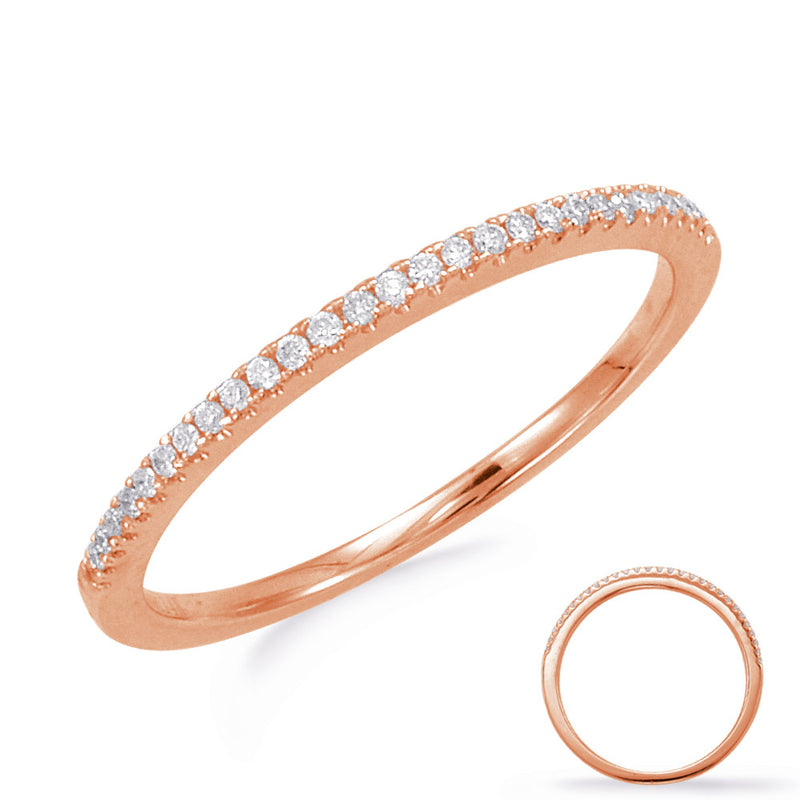 Rose Gold Wedding Band - EN7551-BRG