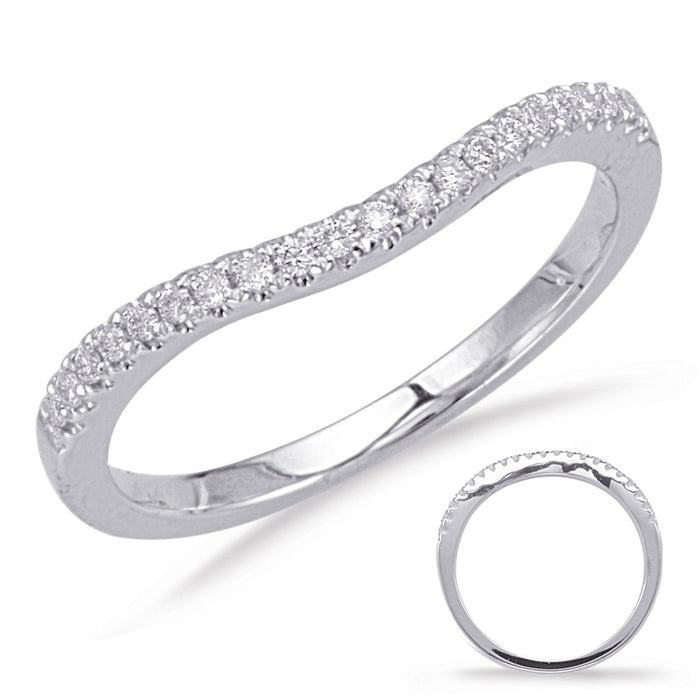 White Gold Matching Band - EN7558-BWG