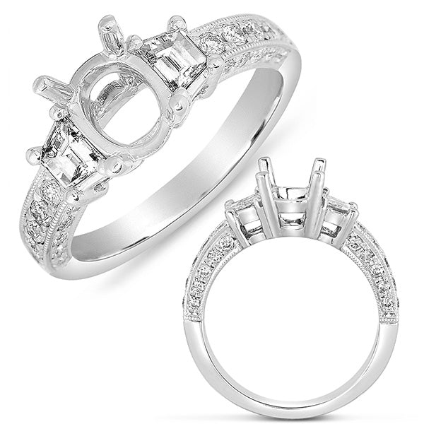 White Gold Engagement Ring - EN7564WG