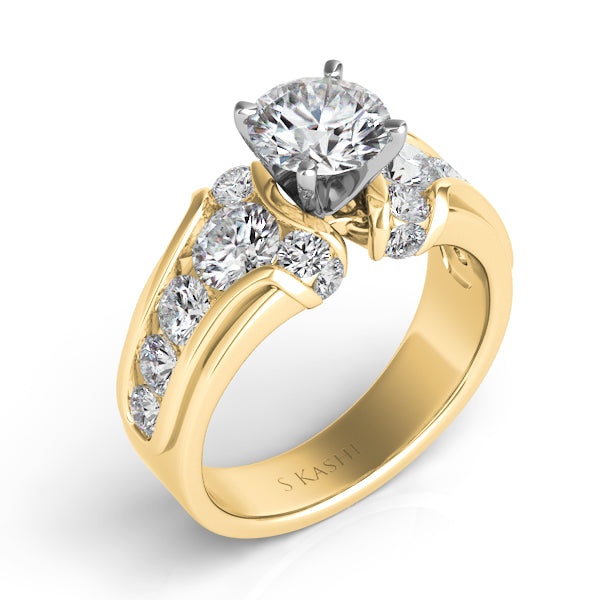 Yellow Gold Engagement Ring - EN7580YG