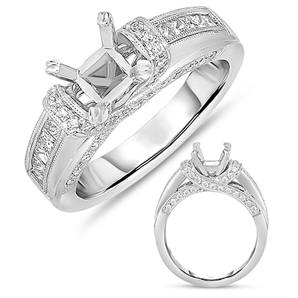 White Gold Engagement Ring - EN7582WG